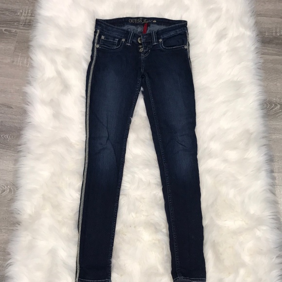 Guess Denim - Guess Power Skinny Dark Wash